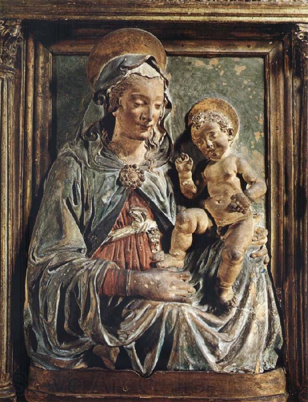 Andrea della Verrocchio Madonna aand child